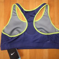 Nike shape bra wlarge swoosh , снимка 5 - Корсети, бюстиета, топове - 17538873