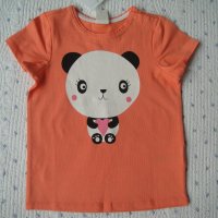 Нова - H&M - тениска - 2 г., снимка 1 - Бебешки блузки - 21941641