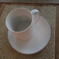 чаша за кафе с чиния от Малта, снимка 2 - Чаши - 21507924