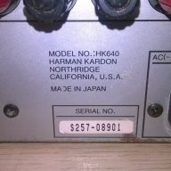 Harman/kardon hk640 amplifier made in japan внос швеицария, снимка 13 - Ресийвъри, усилватели, смесителни пултове - 16715443