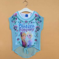 Промо! Прекрасна блузка с Елза и Анна от Замръзналото кралство, Дисни, снимка 1 - Детски комплекти - 9538711