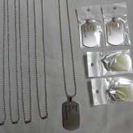 Войнишки плочки-жетони,медальони (колиета,ланци,синджири,огърлици) , снимка 4 - Колекции - 18047651