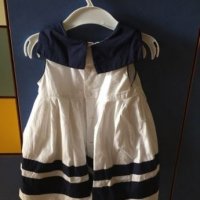 Моряшка детска  рокличка , снимка 3 - Бебешки рокли - 19821224