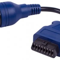 Кабел-преходник за IVECO pro-blue 38 pin мъжки към 16 pin OBD2, за Autocom / Delphi и др. , снимка 2 - Аксесоари и консумативи - 21646123