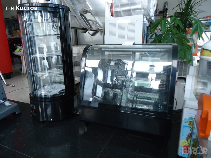 1. Нови и втора упонастолна Витрина хладилна плюсова хоризонтална за заведения,за сладкарски изделия, снимка 1