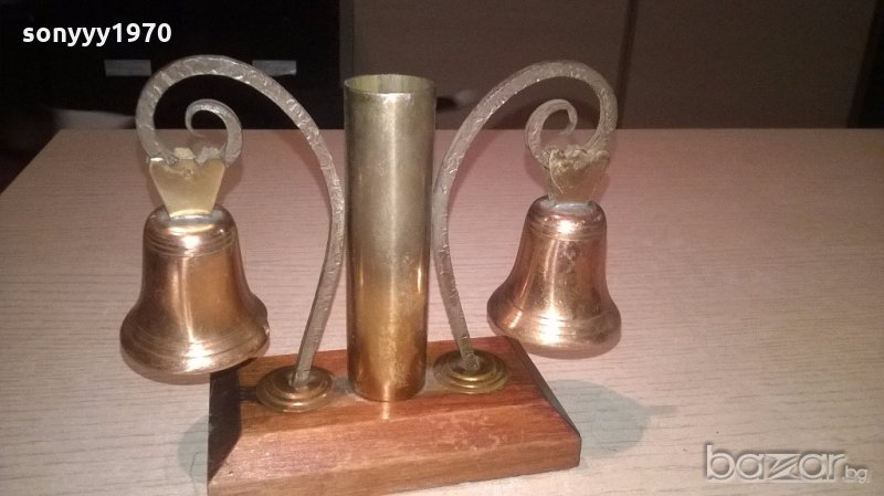ретро колекция-камбани-16х13х6см-внос швеицария, снимка 1