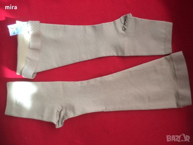 Еластични компресионни чорапи без пръсти BELSANA classik met katoen R , снимка 1