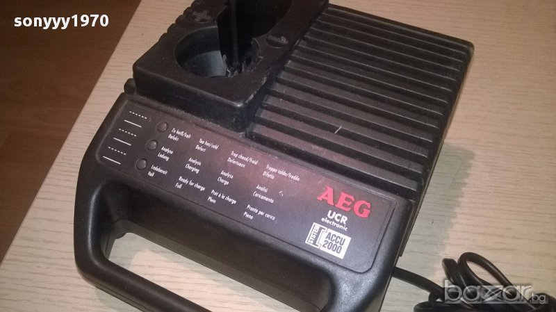 Aeg charger atlas copco made in germany-внос швеицария, снимка 1