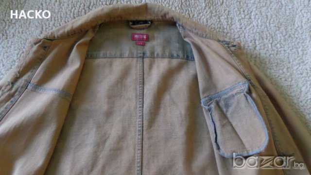 ПРОМО ЦЕНА Дънково Сако Mustang 100% Оригинално Внос от Испания Размер L, снимка 8 - Костюми - 17735082