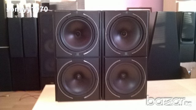 kef c55-imp 4 ohms/2х150watts-made in england-внос швеицария, снимка 4 - Тонколони - 12578158