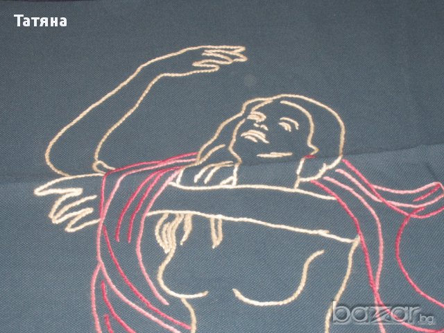 ПАНО   ЗА СТЕНА  /коприна ;текстил;метал /цветя/;, снимка 3 - Пана - 15633349