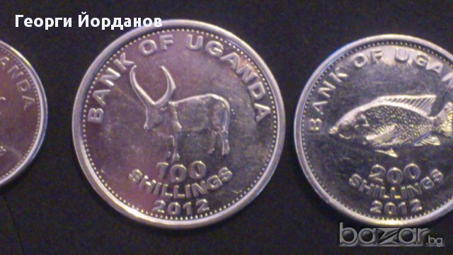 Монети лот от 5 монети Уганда, снимка 6 - Нумизматика и бонистика - 8319223
