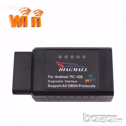 ✅ Авто диагностичен уред ELM327 скенер WI-FI OBD AUTO CHECKER, снимка 4 - Аксесоари и консумативи - 18397941