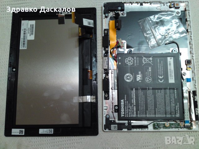 Toshiba Click mini L9W за части, снимка 3 - Лаптопи за дома - 25828265