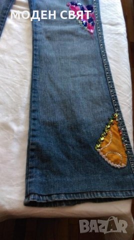 100%ОРИГИНАЛНИ винтидж дънки DOLCEGABBANA-D&G, снимка 5 - Дънки - 22192404