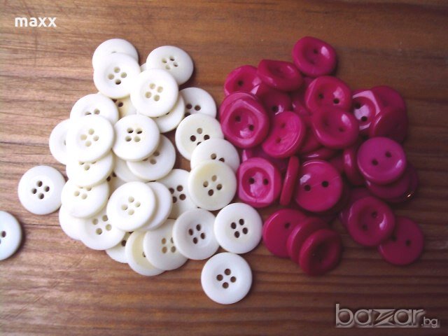 Копчета пластмаса 20 мм с 4 дупки , снимка 10 - Други - 21274986