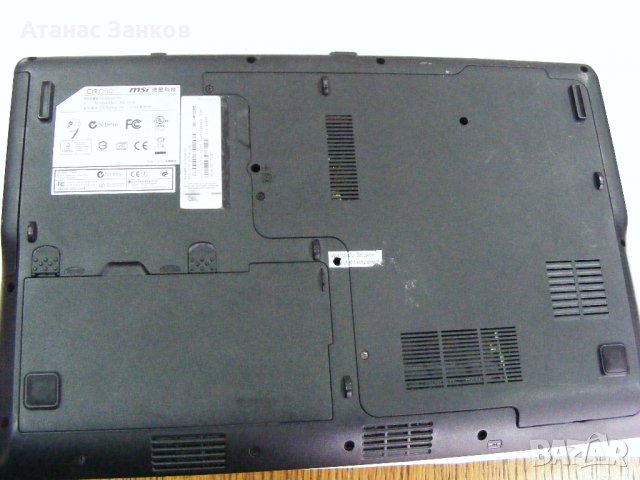 Лаптоп за части MSI cr630 ms-168b, снимка 11 - Части за лаптопи - 23552824