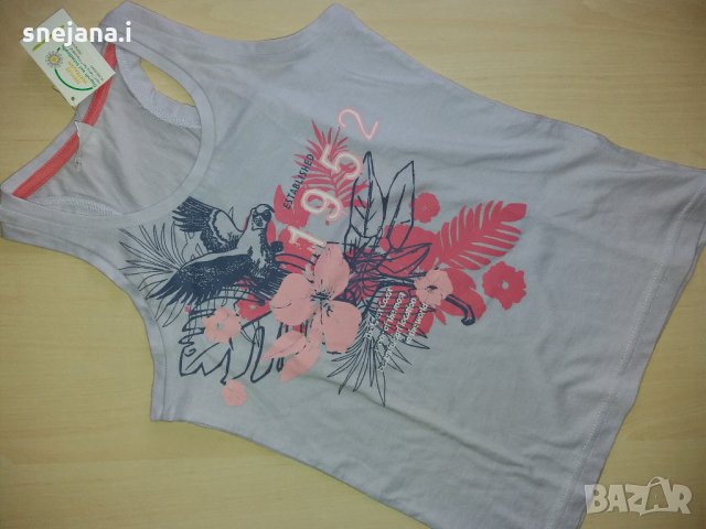 Ново лятно потниче за момиче 6-8 г.