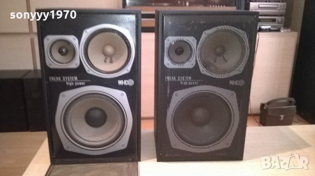 whd freak system-high power-37х22х19см-внос швеицария, снимка 5 - Тонколони - 22140320