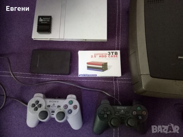 PS2 PlayStation 2 , 70 игрис хард диск ,2 джойстика , мултимедиен проектор Хакната , снимка 2 - Други игри и конзоли - 22232999