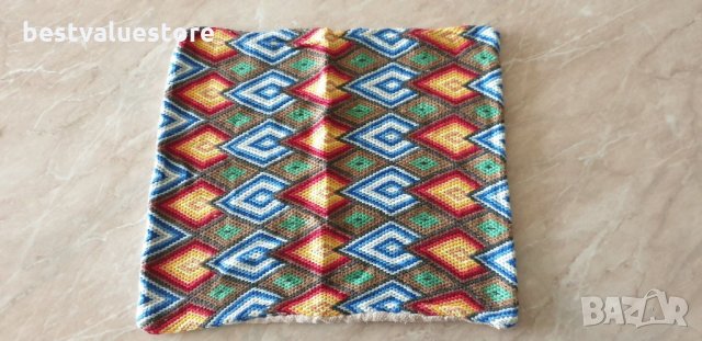 Памучна Ръчно Бродирана Пъстра Калъфка За Възглавница 43-38см