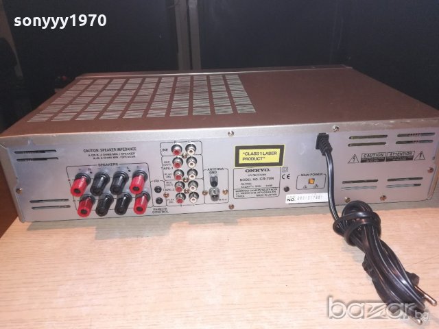 onkyo cr-70r cd reveiver-made in japan-за ремонт-от швеицария, снимка 11 - Ресийвъри, усилватели, смесителни пултове - 21175158