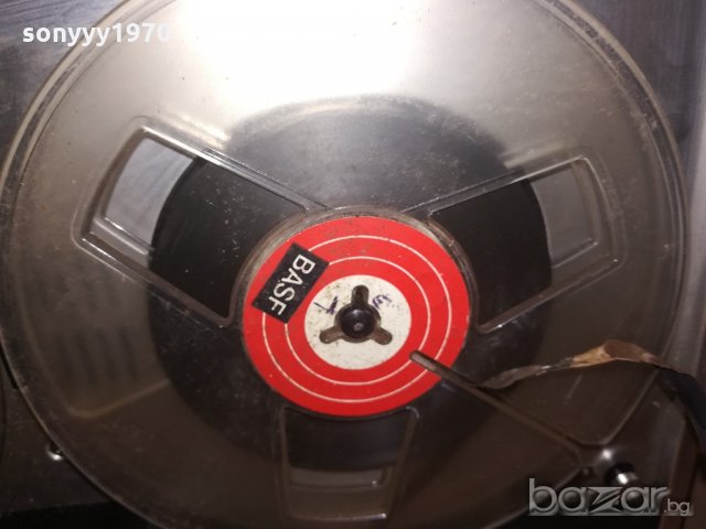 basf-ретро ролки с лента 2бр-15см-внос швеицария, снимка 2 - Ресийвъри, усилватели, смесителни пултове - 20969617