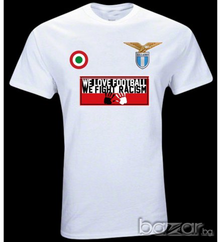 Нова Уникална Фен тениска на Лацио с Ваше Име И Номер! S.S.LAZIO!, снимка 5 - Фен артикули - 8131571