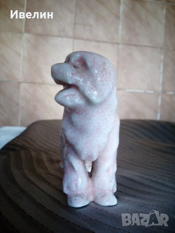 порцеланова статуетка-куче, снимка 2 - Антикварни и старинни предмети - 21568353