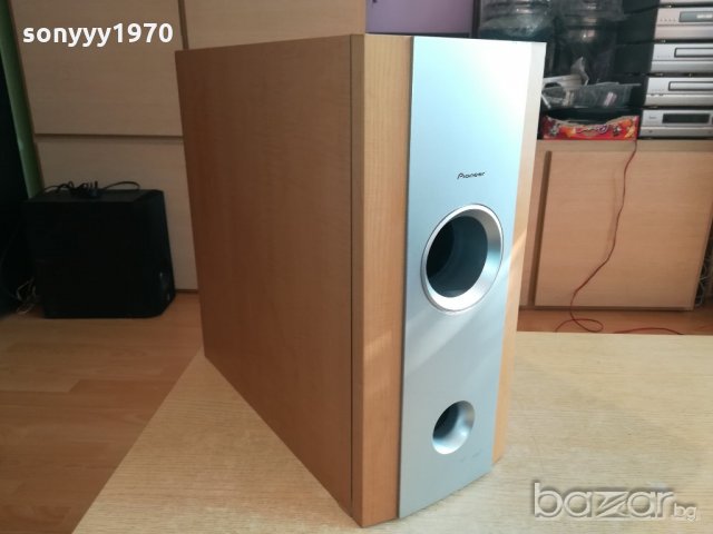 pioneer s-dv88sw powered subwoofer-42х42х19см-внос англия, снимка 1 - Тонколони - 20551609