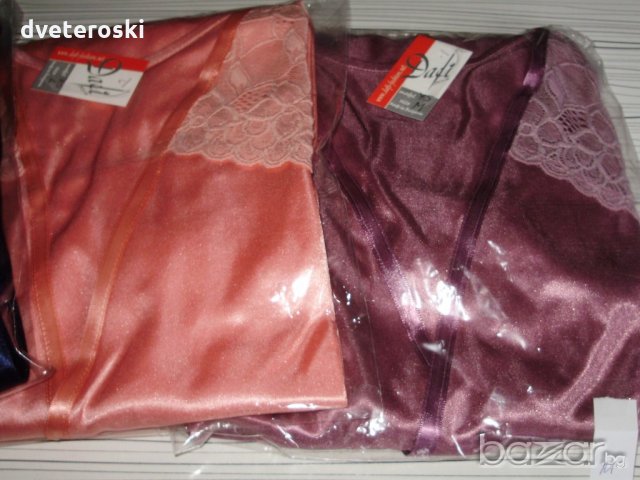 Комплект нощничка с халатче, снимка 8 - Нощници - 13531247