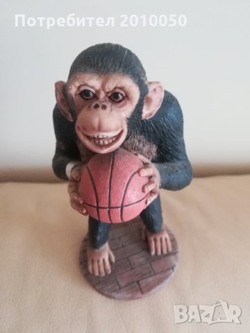 Статуетка на  баскетболист от КОНГО, снимка 2 - Други ценни предмети - 23624520