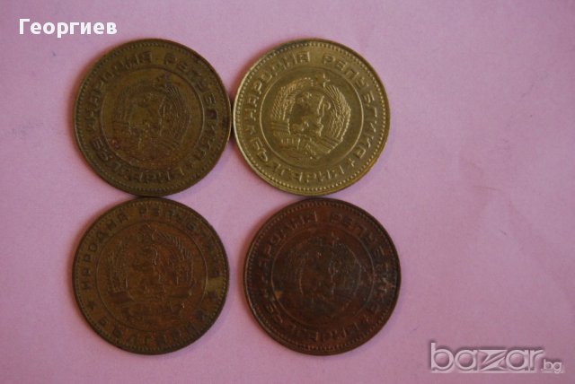   лот България 5 стотинки различни години