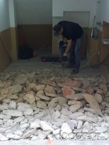 Къртене на бетон и изхвърляне русе , снимка 4 - Ремонти на къщи - 9618306