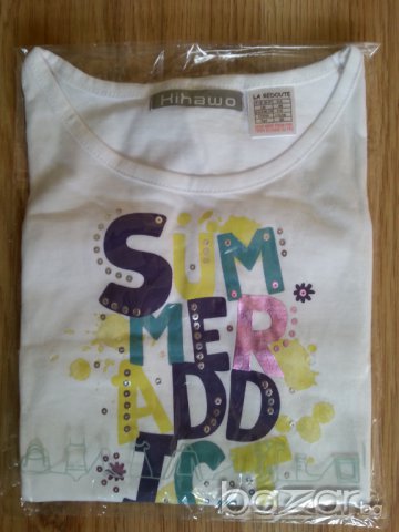 Комплект тениска и потниче Kihawo- внос от Франция, снимка 7 - Детски комплекти - 6810924