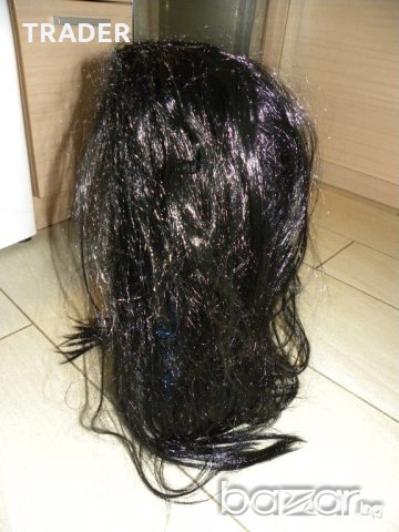 Парти перука - черна руса лилава , снимка 5 - Други - 20223980