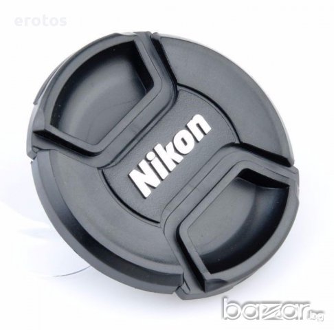 Оригинална капачки за обектив и тяло Nikon Canon Sony Pentax -Държач за капачка на обектив, снимка 1 - Обективи и филтри - 15565509