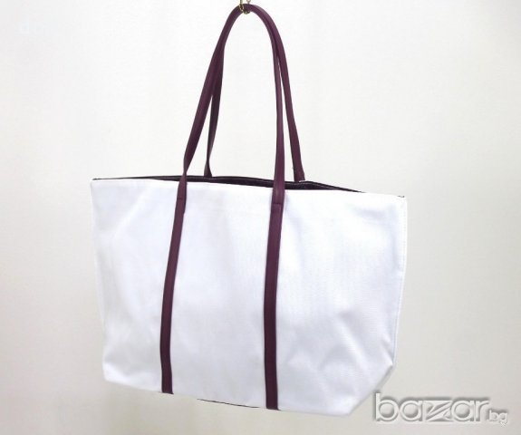 Нова дамска чанта CALVIN KLEIN Euphoria PURPLE & WHITE оригинал, снимка 4 - Чанти - 21382636