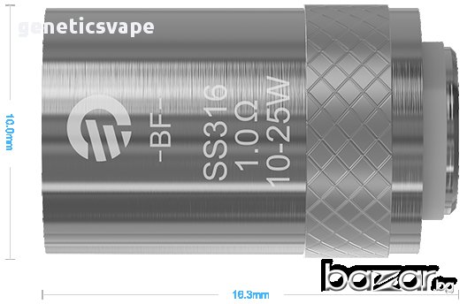 Joyetech изпарители за Cubis eGo Aio BF SS316 0.5 ohm - 1.0ohm, снимка 3 - Вейп без пълнители - 13915868