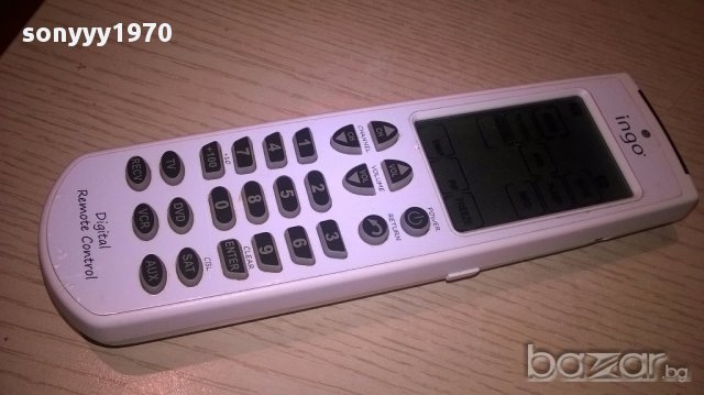 Ingo remote-с активен дисплеи-внос швеицария, снимка 4 - Ресийвъри, усилватели, смесителни пултове - 16482785