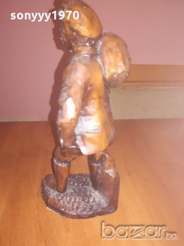 ретро колекция-масивна фигура-внос швеицария 26х14см, снимка 10 - Колекции - 20941199