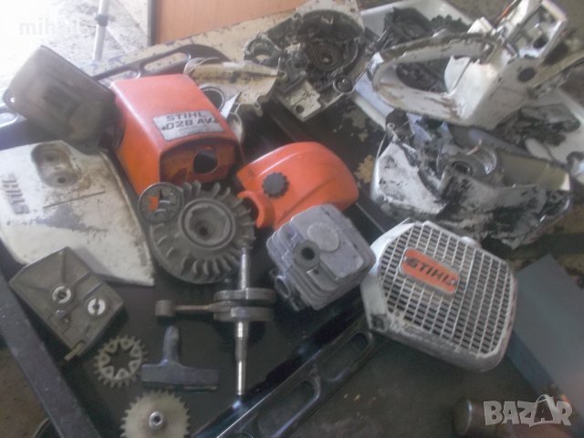  Stihl 028 AV Super на части, снимка 4 - Градински инструменти - 25866899