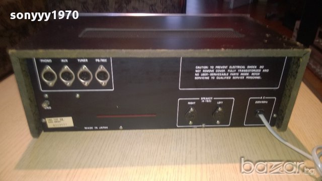 eurofunk model-efa 2000-stereo amplifier-made in japan-нов внос от швеицария, снимка 14 - Ресийвъри, усилватели, смесителни пултове - 9222696