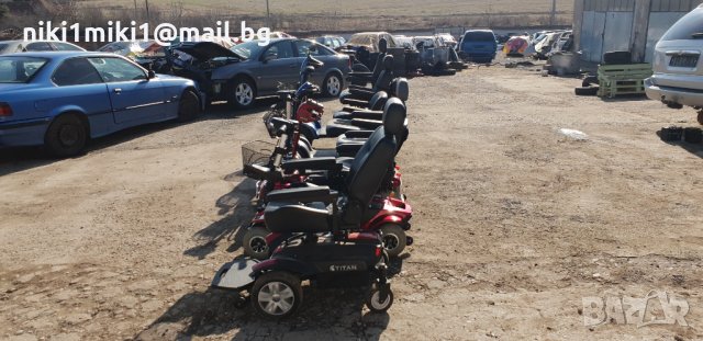 Скутер за трудно подвижни хора, снимка 14 - Инвалидни колички - 24327618