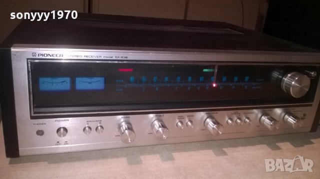 pioneer-made in japan РЕТРО receiver-внос швеицария, снимка 3 - Ресийвъри, усилватели, смесителни пултове - 25291568