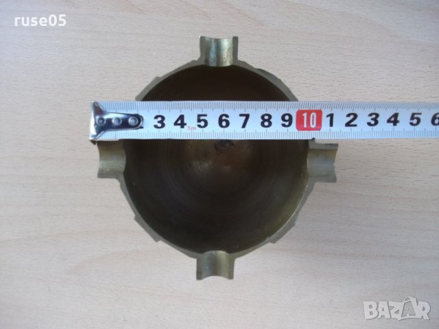 Пепелник бронзов - 544 гр., снимка 8 - Други ценни предмети - 24395860
