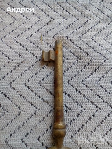 Стар метален ключ #2, снимка 4 - Антикварни и старинни предмети - 23544451