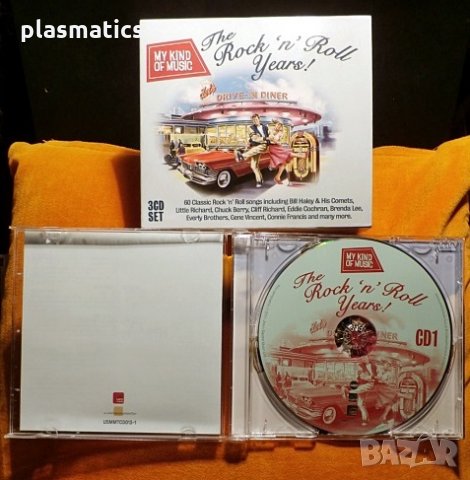 CD(3CDs) - The Rock 'n' Roll Years, снимка 5 - CD дискове - 18583509