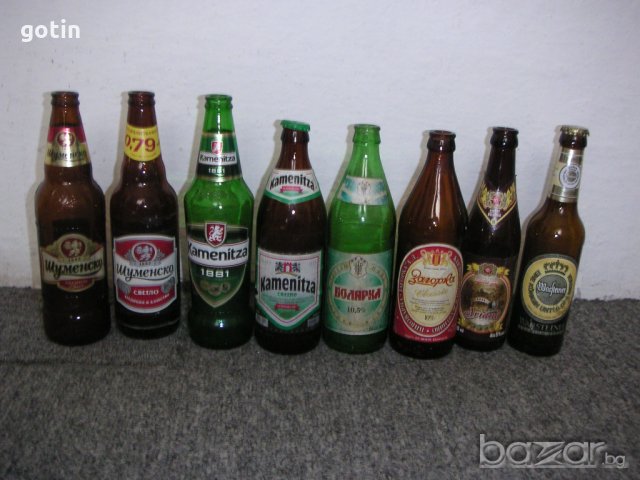 СТЪКЛЕНИ БУТИЛКИ от бира Бирени шишета Бутилки от сок от безалкохолно Буркани Омния, снимка 2 - Други - 16086822