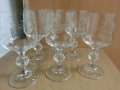 Ретро кристални чаши за вино , снимка 5